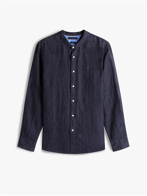 Camicia in puro lino con effetto sbiadito TOMMY HILFIGER | MW0MW39271DW5
